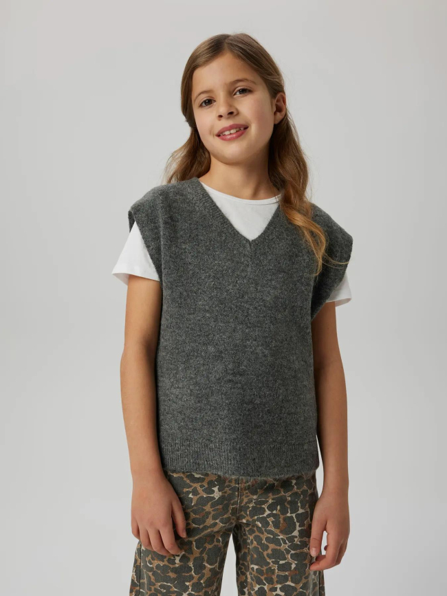 Gilet sans manches nkfberit gris fille - Name It
