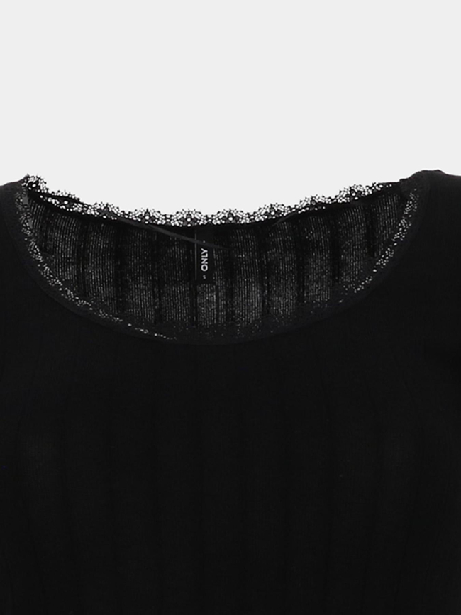 Top manches longues liara noir femme - Only