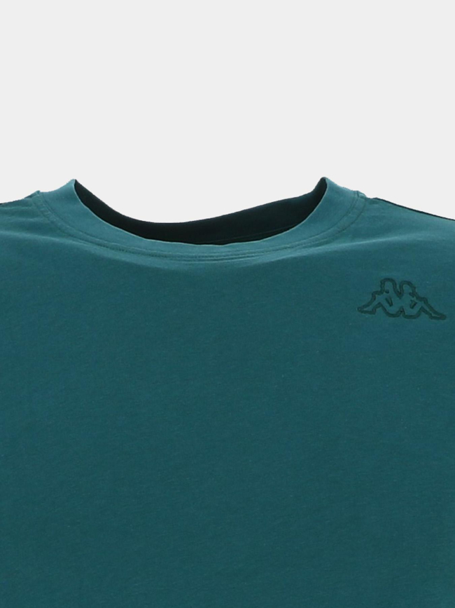 T-shirt slim cafers vert homme - Kappa