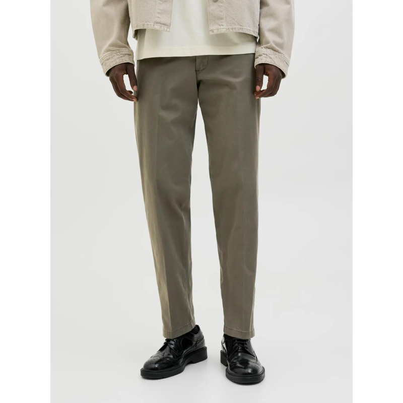 Pantalon chino jpstkane barret kaki homme - Jack & Jones