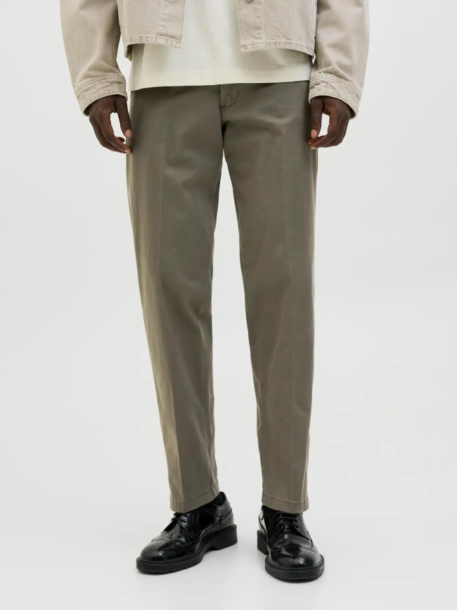 Pantalon chino jpstkane barret kaki homme - Jack & Jones