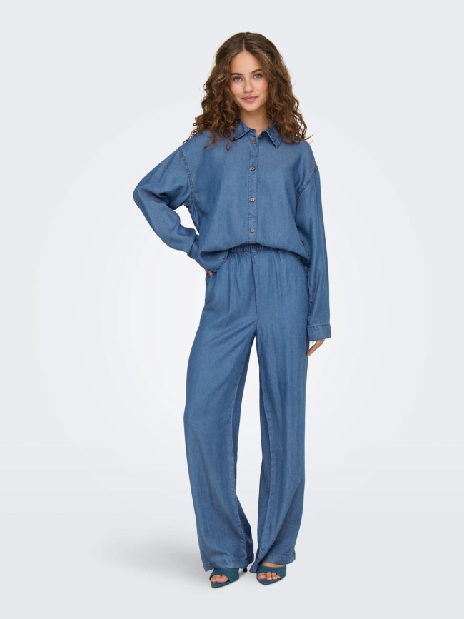 Chemise à manches longues onlcharis bleu femme - Only
