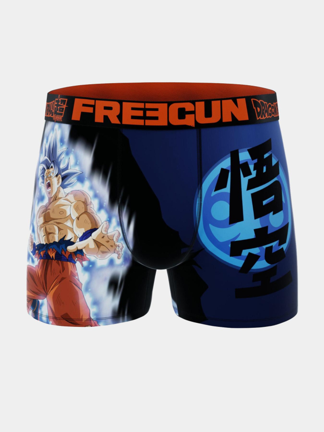 Boxer en microfibre dbs goku ui bleu homme - Freegun