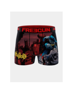 Boxer en microfibre dc batman rouge homme - Freegun