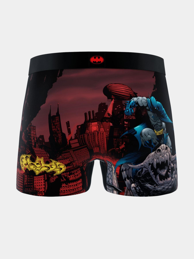 Boxer en microfibre dc batman rouge homme - Freegun