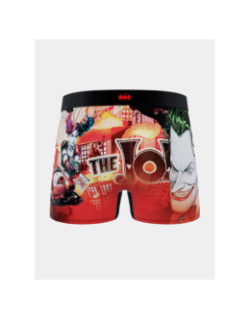 Boxer en microfibre dc joker harley rouge homme - Freegun