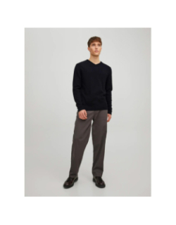Pull fin jjebasic noir homme - Jack & Jones