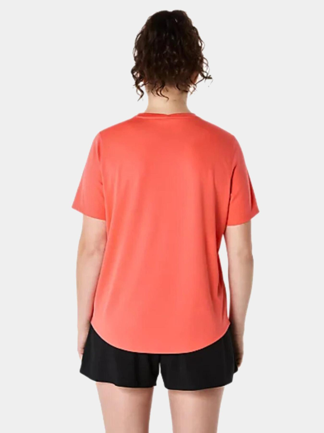 T-shirt de sport core ss corail femme - Asics