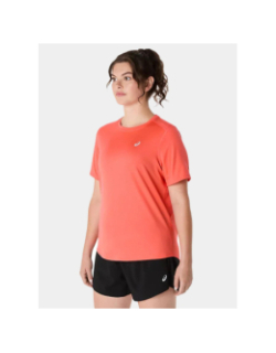 T-shirt de sport core ss corail femme - Asics