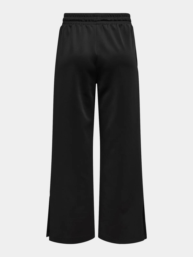 Pantalon large lue noir femme - Only