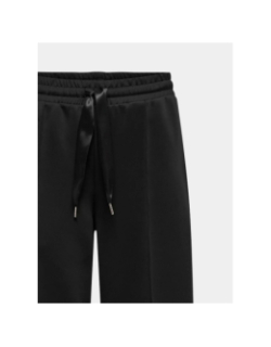 Pantalon large lue noir femme - Only