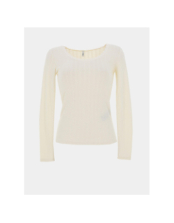 Top manches longues liara écru femme - Only