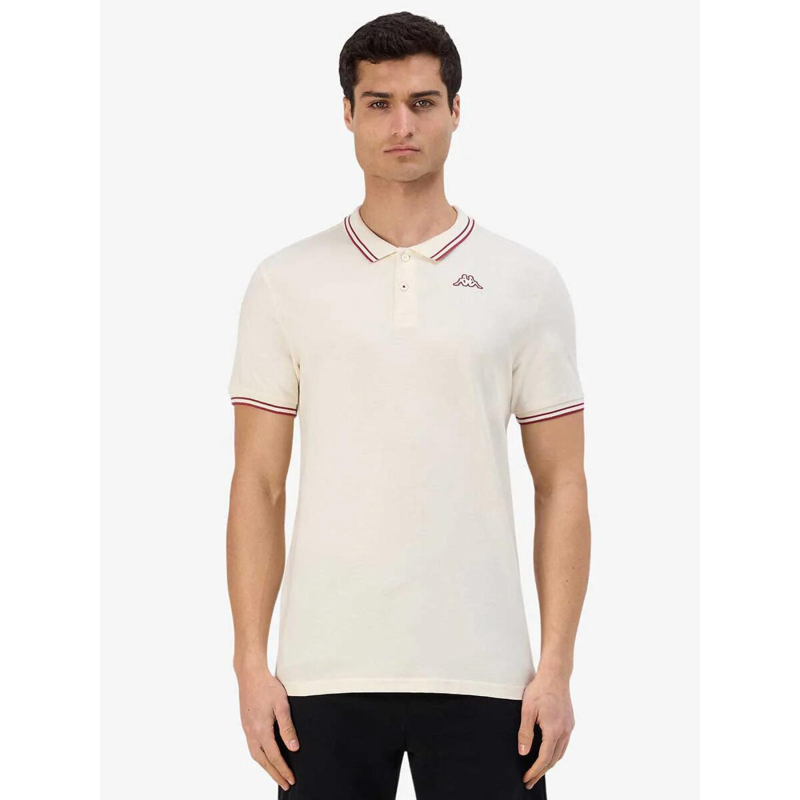 Polo ezio 2 beige homme - Kappa