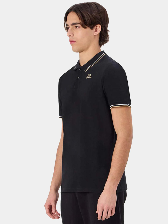 Polo ezio 2 noir homme - Kappa
