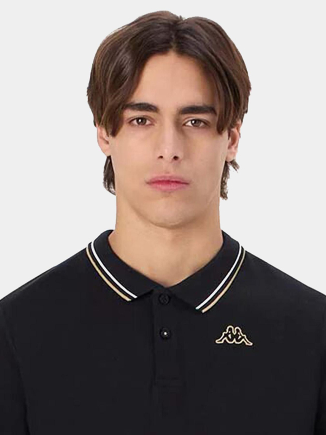 Polo ezio 2 noir homme - Kappa