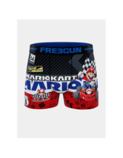 Boxer en microfibre mario kart rouge garçon - Freegun