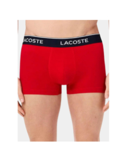 Pack de 3 boxers stretch en coton multicolore homme - Lacoste