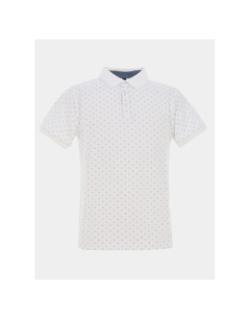 Polo à manches courtes bicest blanc homme - Sun Valley