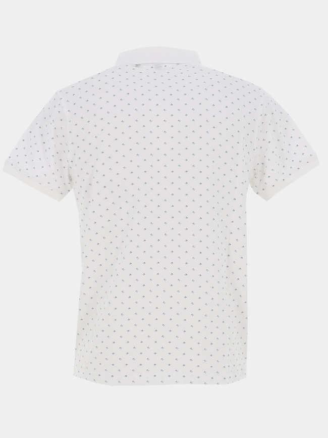 Polo à manches courtes bicest blanc homme - Sun Valley