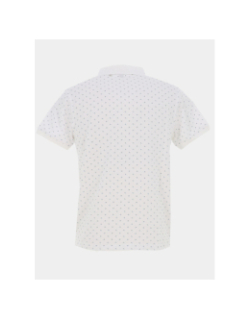 Polo à manches courtes bicest blanc homme - Sun Valley