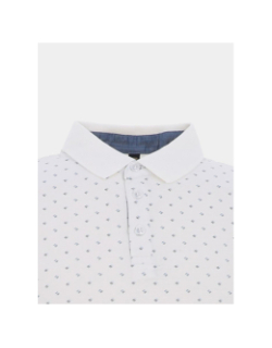 Polo à manches courtes bicest blanc homme - Sun Valley