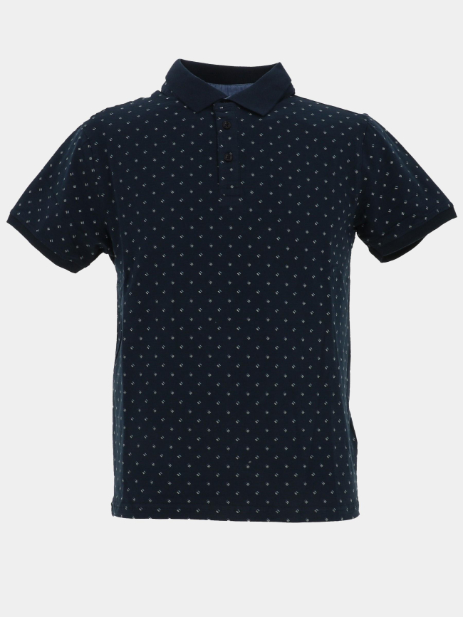 Polo stretch bicest bleu marine homme - Sun Valley