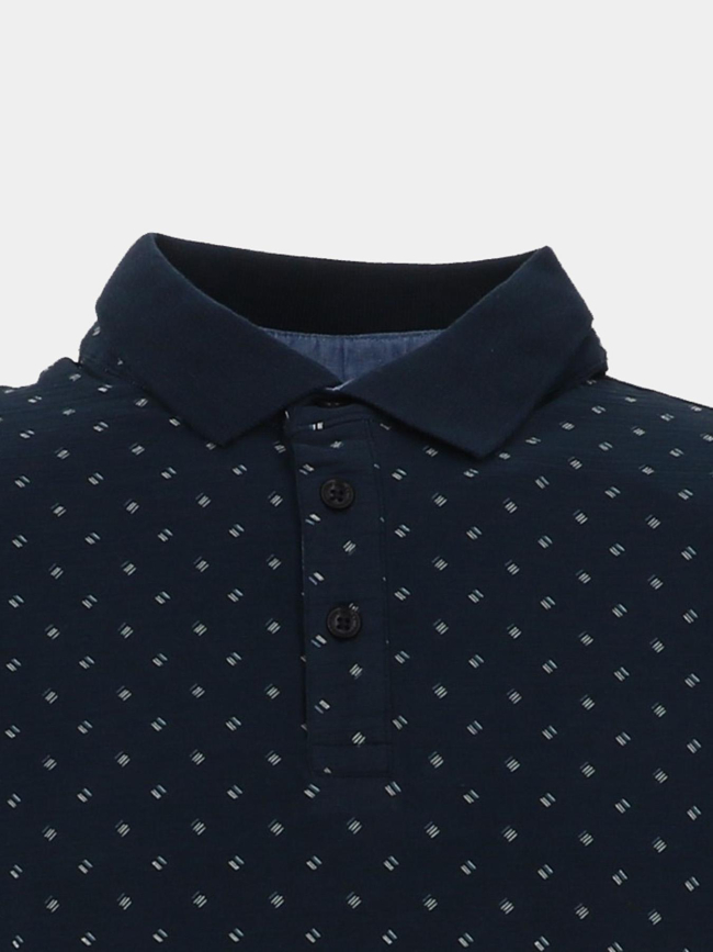 Polo stretch bicest bleu marine homme - Sun Valley