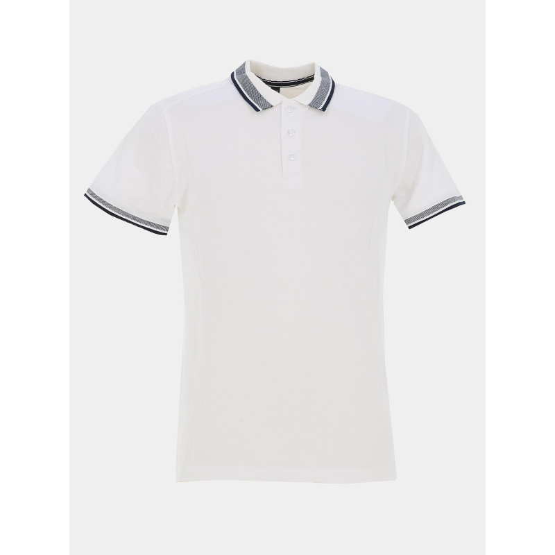 Polo à manches courtes bromeys blanc homme - Sun Valley