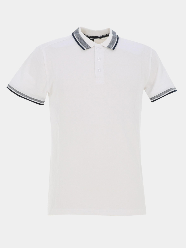 Polo à manches courtes bromeys blanc homme - Sun Valley