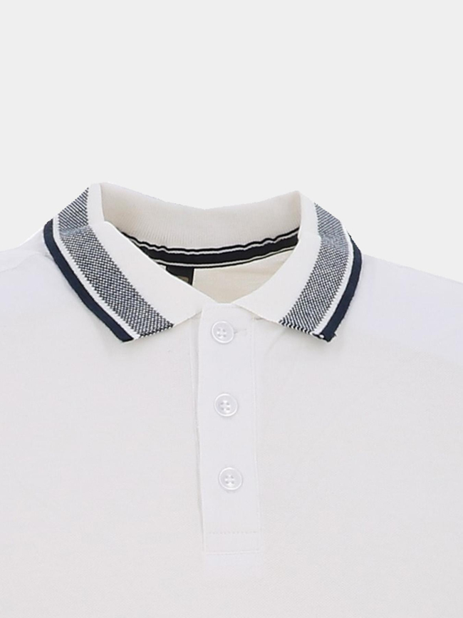 Polo à manches courtes bromeys blanc homme - Sun Valley