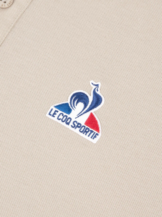 Polo en jersey ess no.1 beige - Le Coq Sportif
