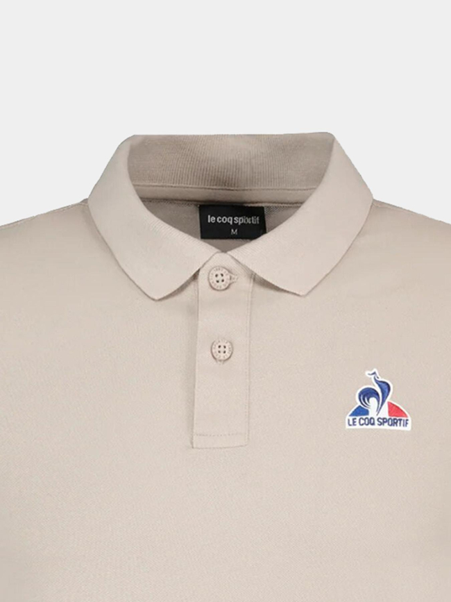 Polo en jersey ess no.1 beige - Le Coq Sportif