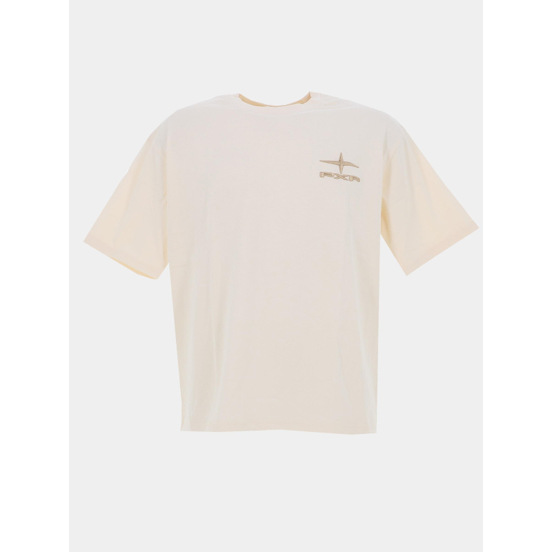 T-shirt polaris brodé beige homme - Project X Paris