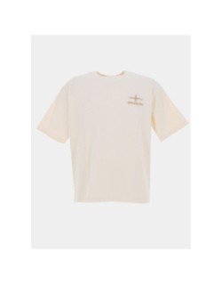 T-shirt polaris brodé beige homme - Project X Paris