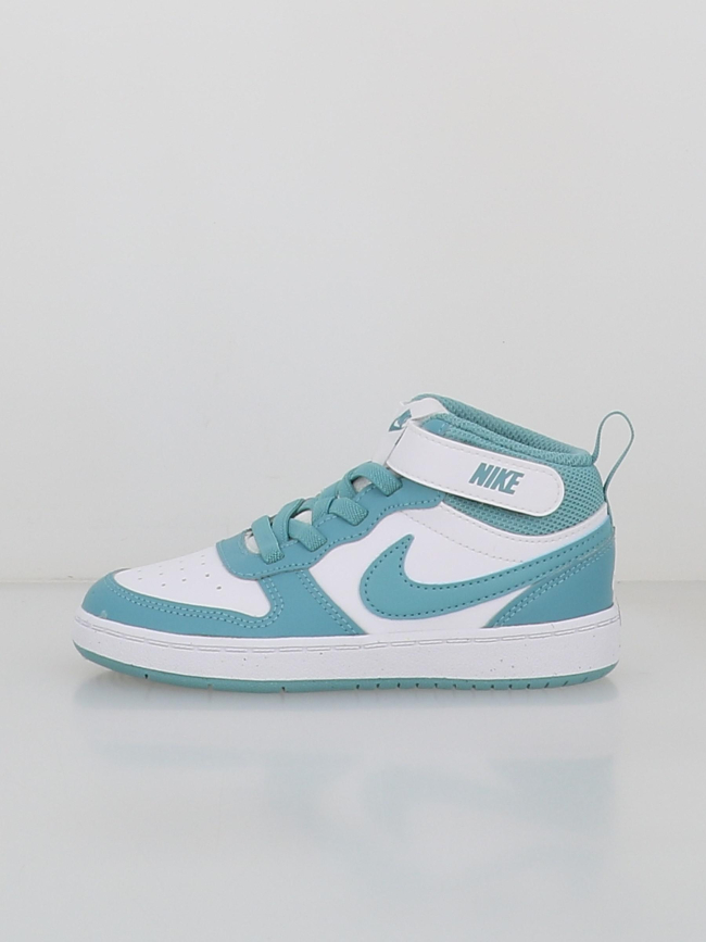 Baskets montantes court borough 2 tdv bleu enfant - Nike