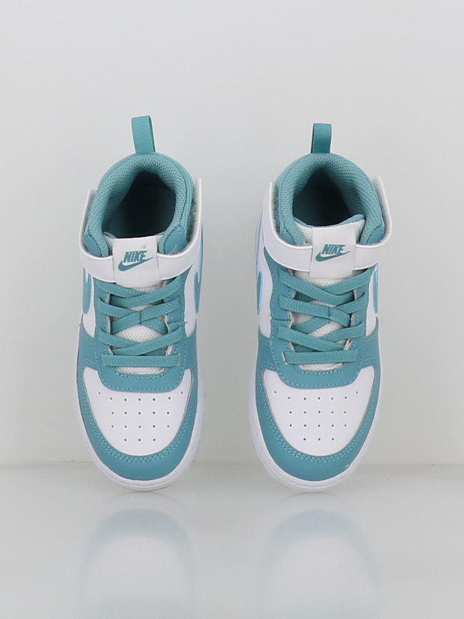 Baskets montantes court borough 2 tdv bleu enfant - Nike