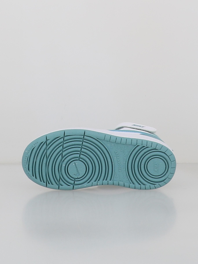 Baskets montantes court borough 2 tdv bleu enfant - Nike