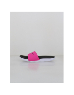 Claquettes kawa slide gs ps rose noir enfant - Nike
