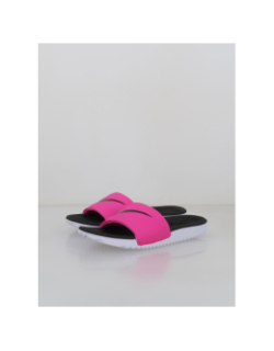 Claquettes kawa slide gs ps rose noir enfant - Nike