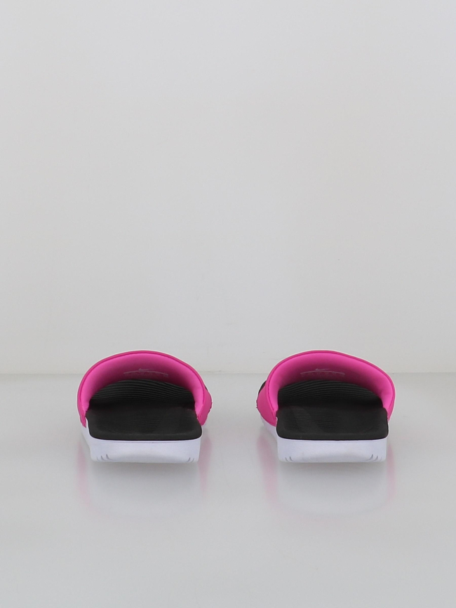 Claquettes kawa slide gs ps rose noir enfant - Nike