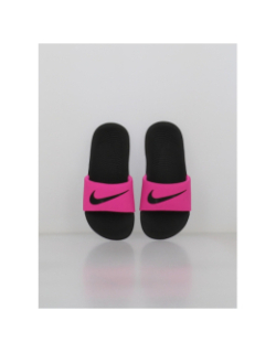 Claquettes kawa slide gs ps rose noir enfant - Nike
