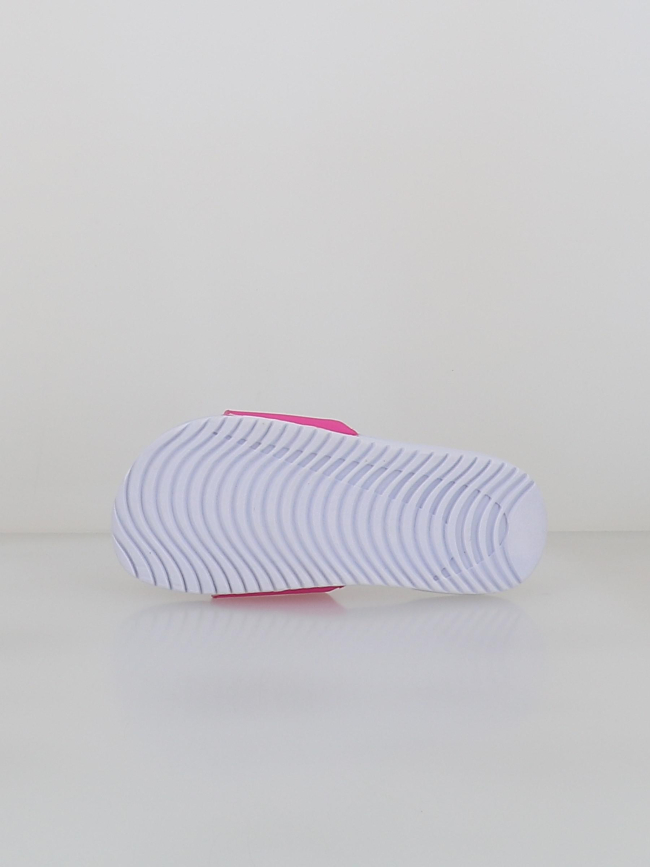 Claquettes kawa slide gs ps rose noir enfant - Nike