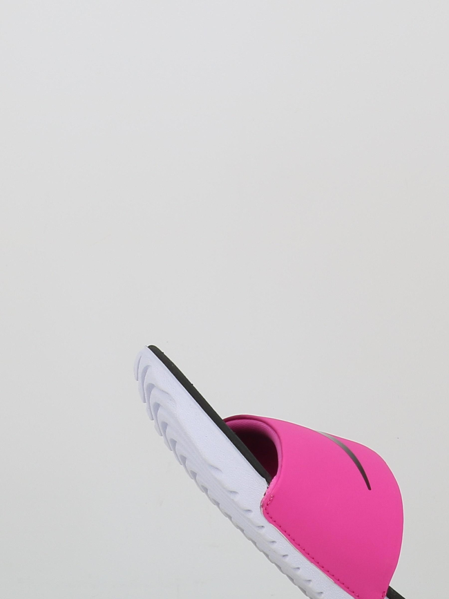 Claquettes kawa slide gs ps rose noir enfant - Nike