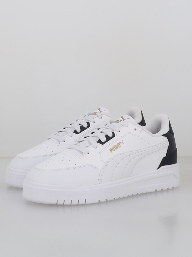 Baskets shuffle downtown blanc bleu homme - Puma
