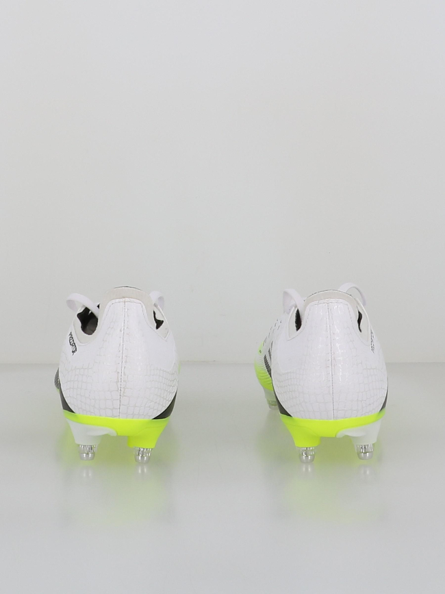 Chaussures de football predator league sg blanc jaune - Adidas