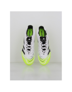Chaussures de football predator league sg blanc jaune - Adidas