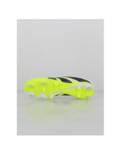 Chaussures de football predator league sg blanc jaune - Adidas
