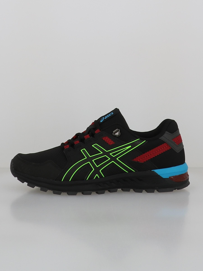 Chaussures de trail gel-citrek noir et vert homme - Asics