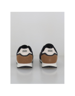 Baskets harrow mesh bleu marine marron homme - Jack & Jones