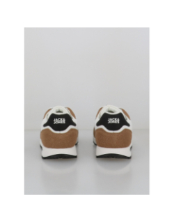 Baskets harrow mesh blanc marron homme - Jack & Jones